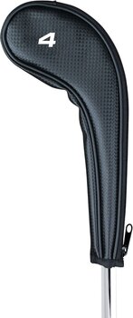 Headcovery Masters Golf Deluxe Graph Iron Cover 4-SW Black - 1