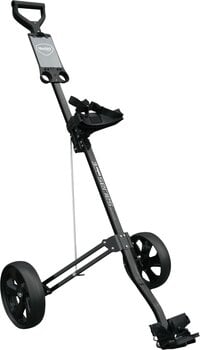 Χειροκίνητο Καροτσάκι Γκολφ Masters Golf 3 Series Aluminium 2 Wheel Pull Trolley Black Χειροκίνητο Καροτσάκι Γκολφ - 1