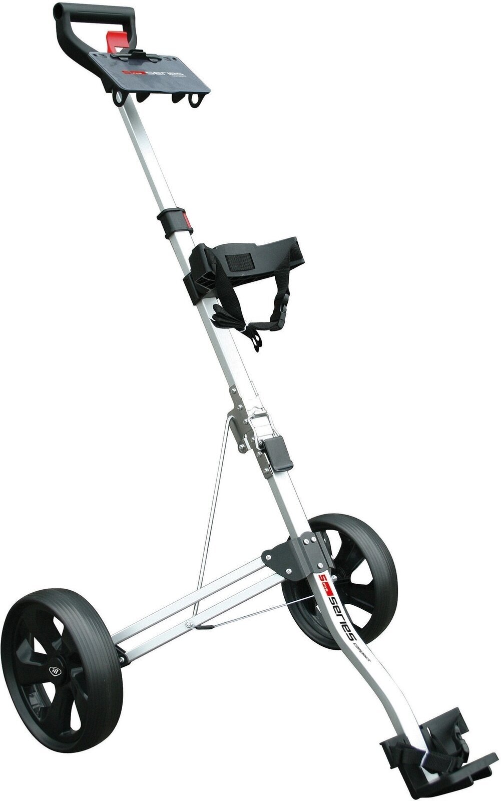 Pushtrolley Masters Golf 5 Series Compact Silver Pushtrolley
