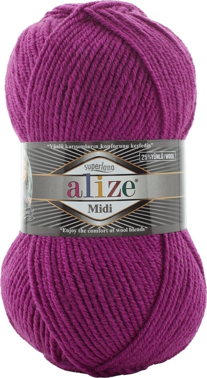 Knitting Yarn Alize Superlana Midi 209