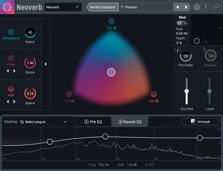 Tonstudio-Software Plug-In Effekt iZotope Neoverb (Digitales Produkt) - 1