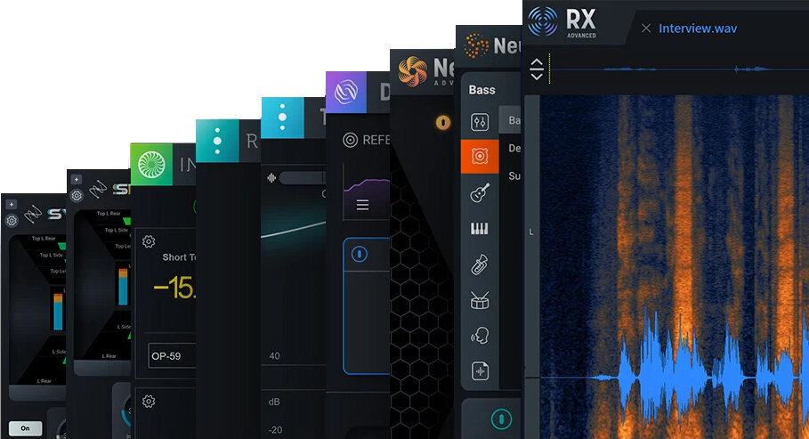 Štúdiový softwarový Plug-In efekt iZotope RX Post Production Suite 7.5 (Digitálny produkt)