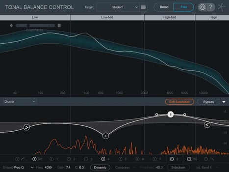 Virtuális effekt iZotope Tonal Balance Control 2 (Digitális termék) - 1