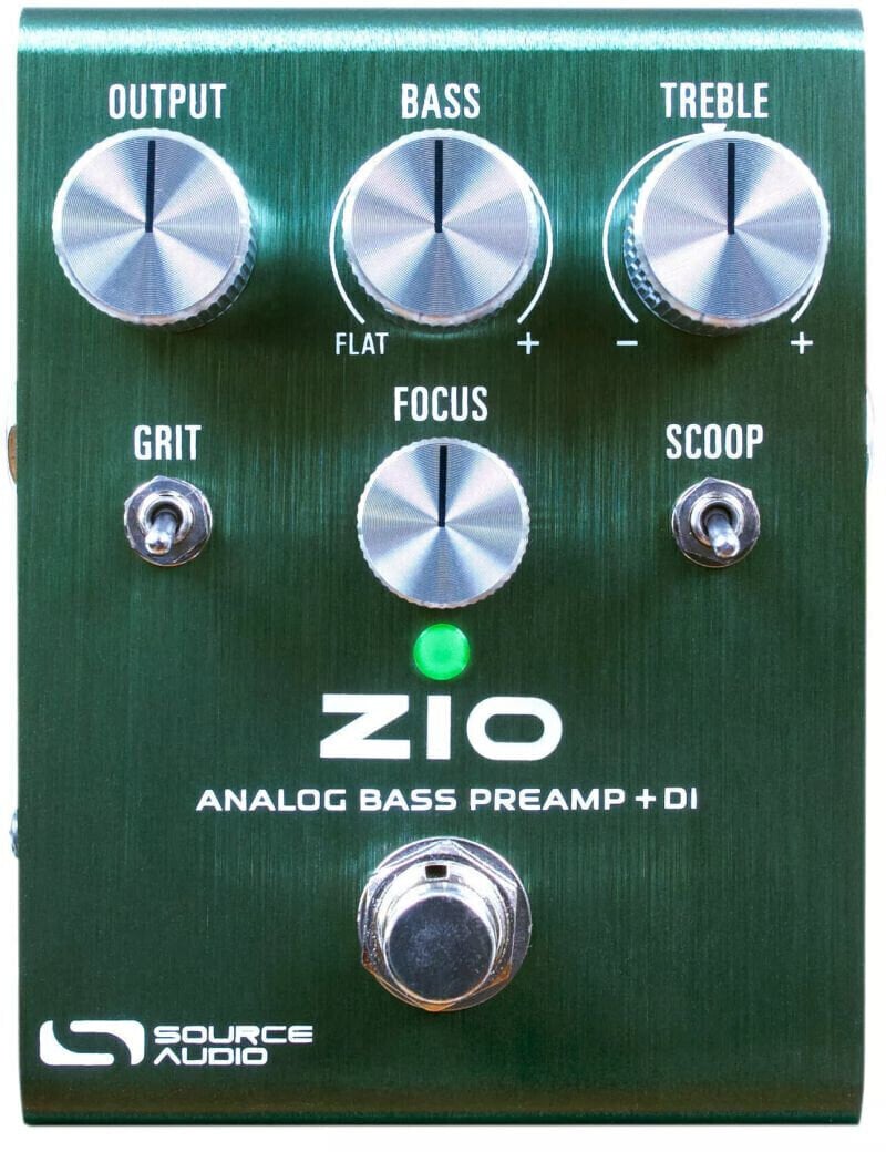 Przedwzmacniacz basowy/Wzmacniacz typu Rack Source Audio SA 272 ZIO Analog Bass Preamp