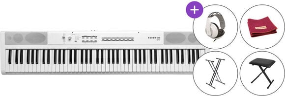 Piano de escenario digital Kurzweil Ka S1 White SET Piano de escenario digital - 1