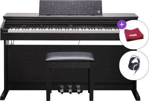Piano numérique Kurzweil CUP E1 SET Rosewood Piano numérique - 1