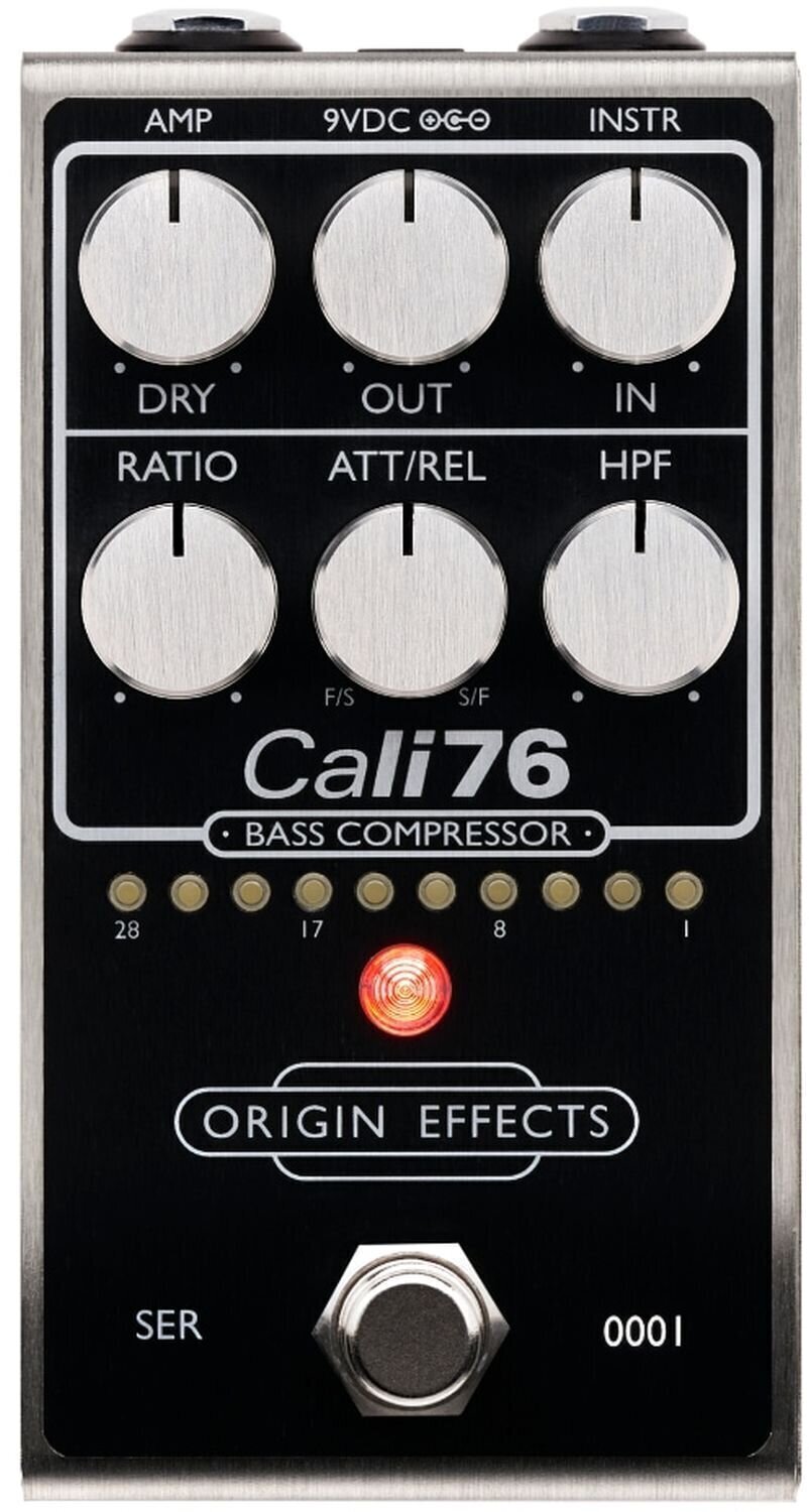 Effet basse Origin Effects Cali76 Bass Compressor