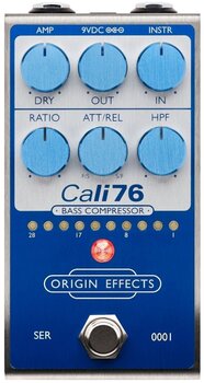 Pedal de efeitos para baixo Origin Effects Cali76 Bass Compressor - 1