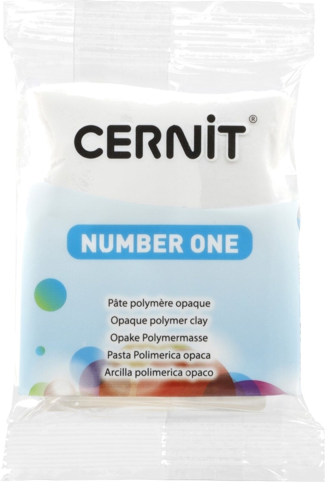 Polymer clay Cernit Polymer Clay N°1 Polymer clay White Opaque 56 g