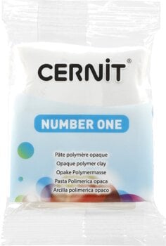 Polymer-Ton Cernit Polymer Clay N°1 Polymer-Ton White Opaque 56 g - 1