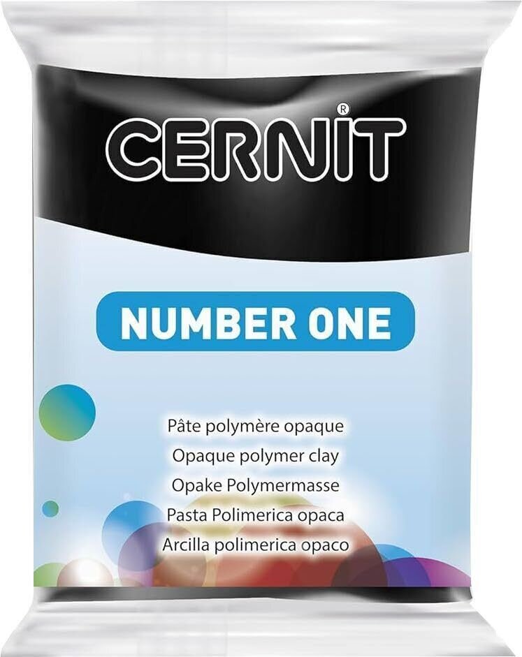 Πολυμερές υλικό Cernit Πολυμερές υλικό Black 56 g