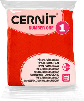 Argila de polímero Cernit Argila de polímero Poppy Red 56 g - 1