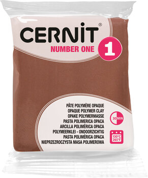 Polymer clay Cernit Polymer clay Taupe 56 g - 1