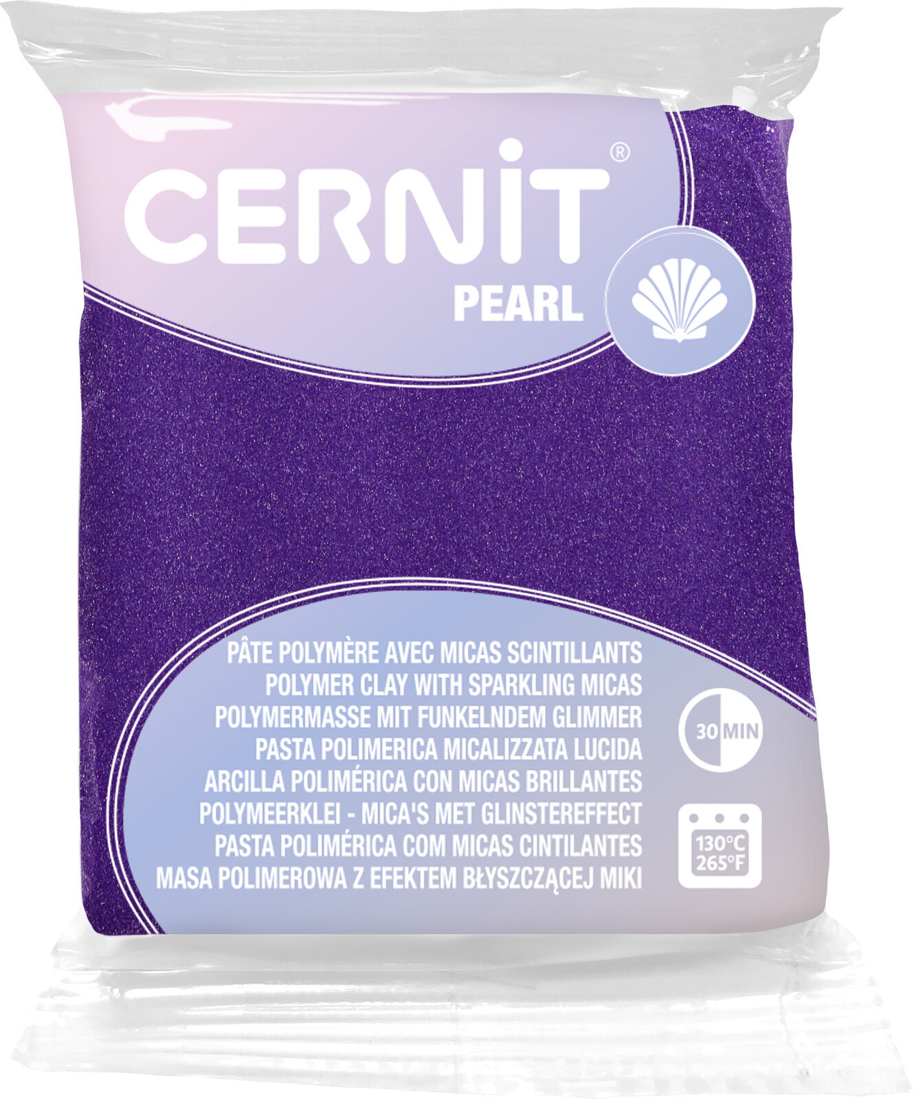 Polymérová hmota Cernit Polymer Clay Pearl Polymérová hmota Violet 56 g