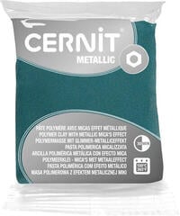 Polymeerklei Cernit Polymer Clay Metallic Polymeerklei Turquoise Gold 56 g