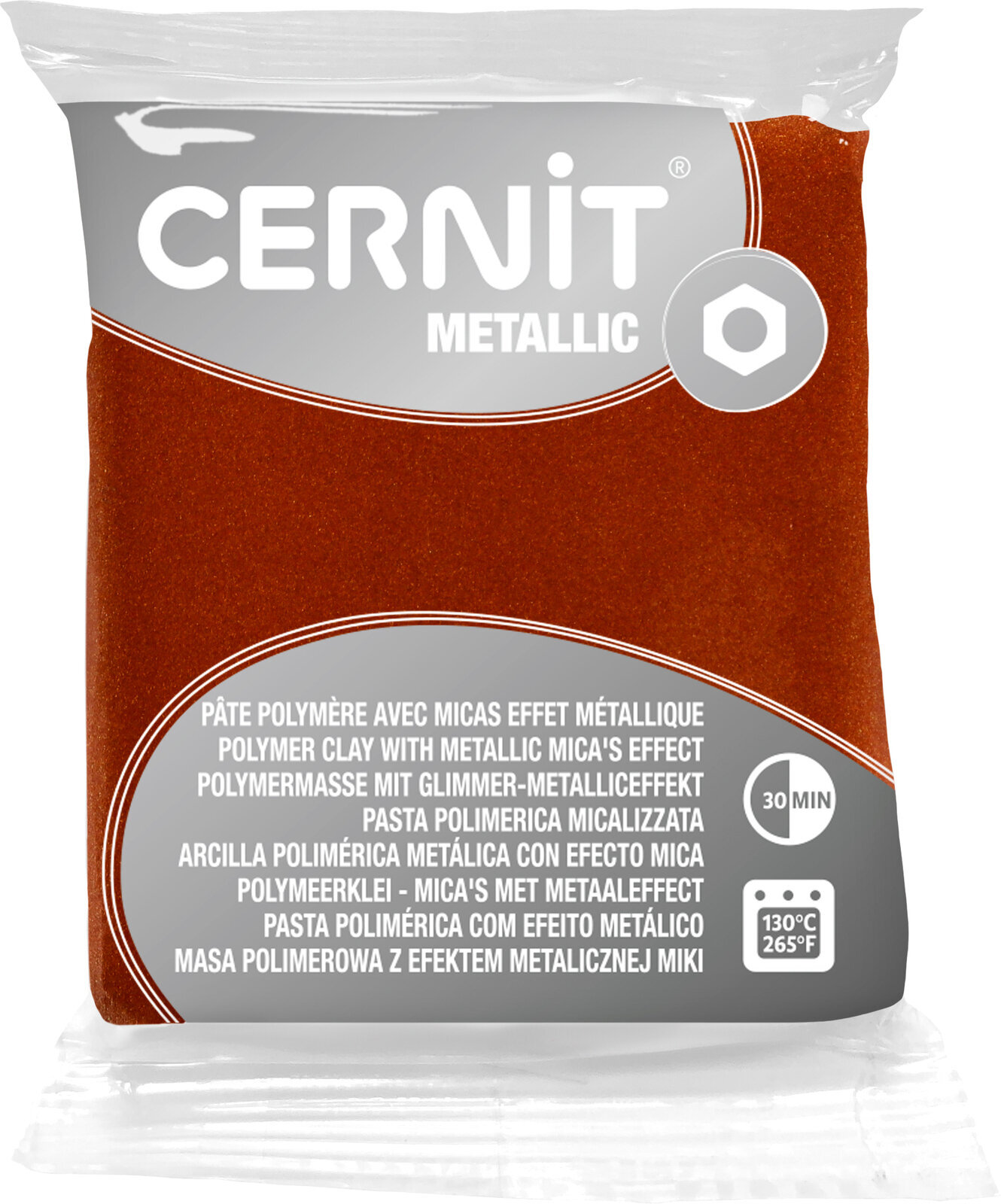 Argila de polímero Cernit Argila de polímero Bronze 56 g