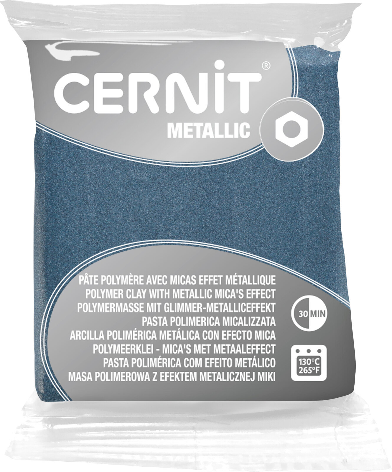 Πολυμερές υλικό Cernit Πολυμερές υλικό Steel 56 g