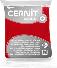 Polymer clay Cernit Polymer Clay Metallic Polymer clay Red 56 g