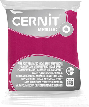 Glinka polimerowa Cernit Polymer Clay Metallic Glinka polimerowa Magenta 56 g - 1