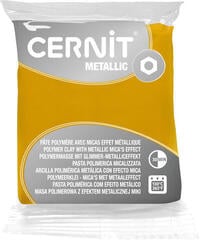Polymer clay Cernit Polymer Clay Metallic Polymer clay Yellow 56 g