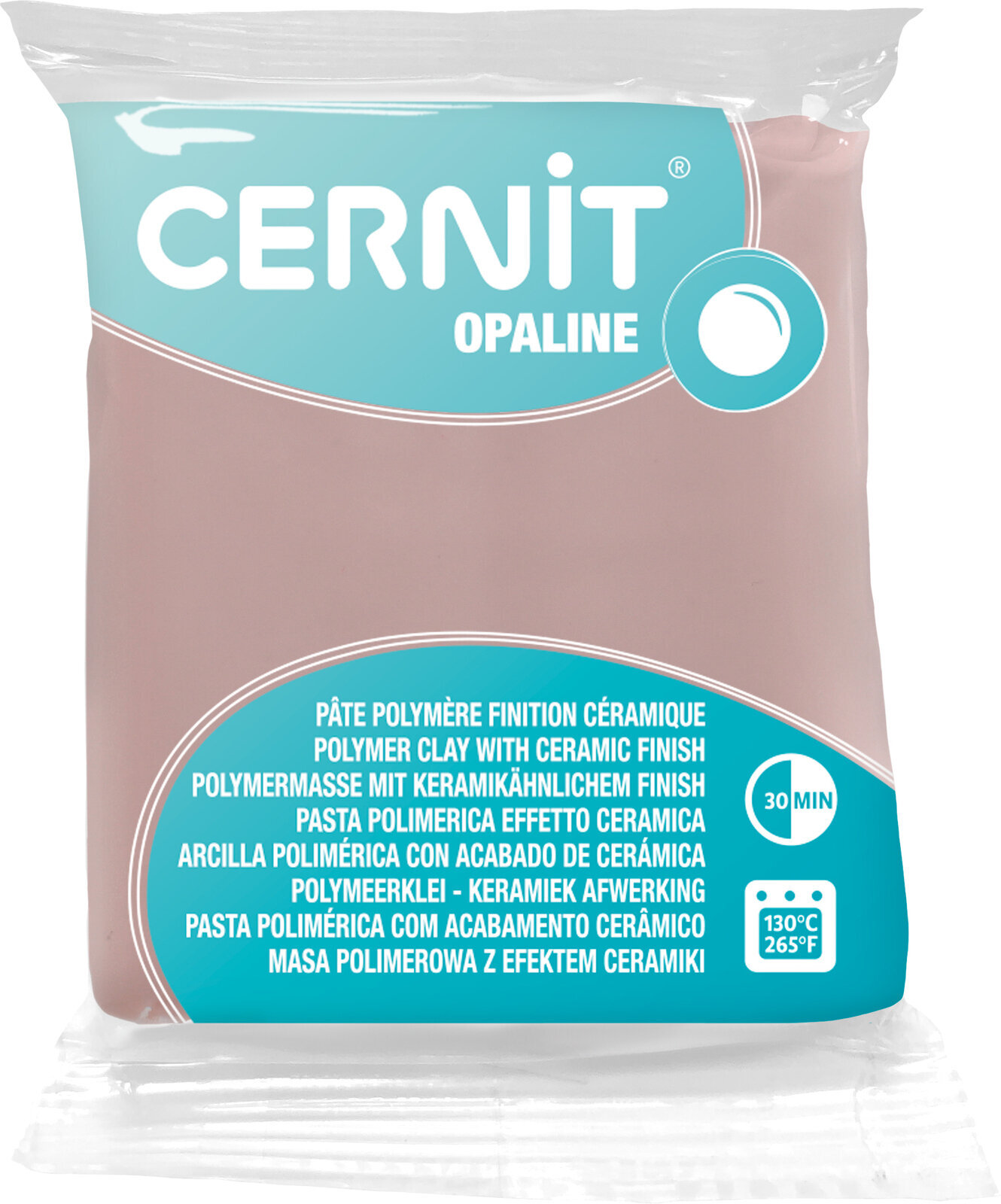 Pastă polimerică Cernit Polymer Clay Opaline Pastă polimerică Pink 56 g