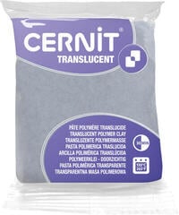 Polymer-Ton Cernit Polymer Clay Translucent Polymer-Ton Glitter Silver 56 g