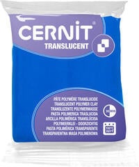 Polymeerklei Cernit Polymer Clay Translucent Polymeerklei Sapphire 56 g