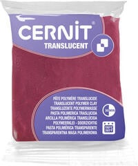 Polimer gyurma Cernit Polymer Clay Translucent Polimer gyurma Wine Red 56 g
