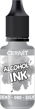 Мастило Cernit Alcohol Ink Акрилно мастило 20 ml Silver - 1