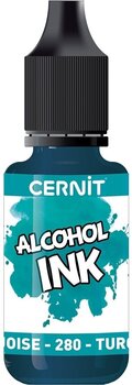 Inkt Cernit Alcohol Ink Acrylic ink 20 ml Turquoise Blue - 1