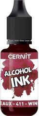 Ink Cernit Alcohol Ink Acrylic Ink Wine Red 20 ml 1 pc