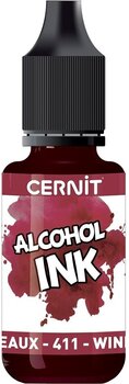 Atrament Cernit Alcohol Ink Atrament akrylowy 20 ml Wine Red - 1