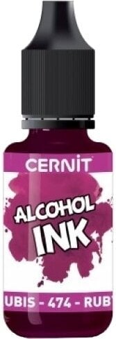 Μελάνι Cernit Alcohol Ink Ακρυλικό μελάνι Rubis 20 ml 1 τεμ.