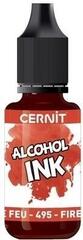 Ink Cernit Alcohol Ink Acrylic Ink Fire Red 20 ml 1 pc