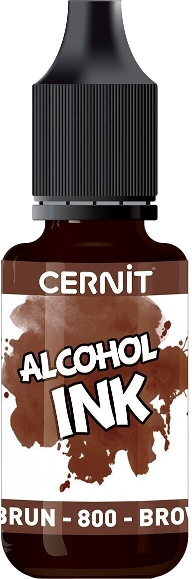 Encre Cernit Alcohol Ink Encre acrylique 20 ml Brown