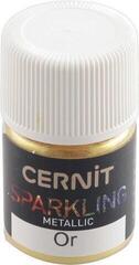 Polymer clay Cernit Sparkling Colored Powder Polymer clay Metallic Gold 5 g