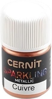 Pastă polimerică Cernit Sparkling Colored Powder Pastă polimerică Metallic Copper 3 g