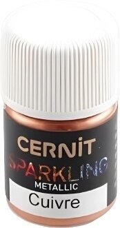 Pastă polimerică Cernit Sparkling Colored Powder Pastă polimerică Metallic Copper 3 g - 1