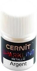 Polymer clay Cernit Sparkling Colored Powder Polymer clay Metallic Silver 5 g