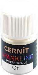 Polymerová hmota Cernit Sparkling Colored Powder Polymerová hmota Gold Interference 5 g