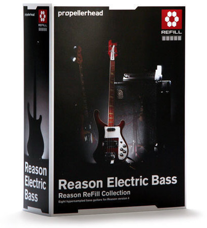 Zvučna knjižnica za efekte Propellerhead Reason Electric Bass Refill
