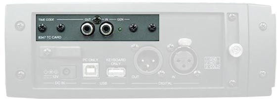 Beschermhoes Fostex 8347 Time Code Card