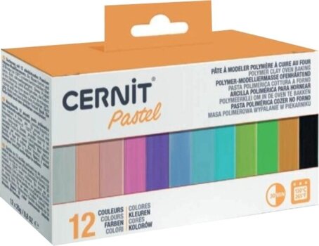 Πολυμερές υλικό Cernit Polymer Clay Kit Πολυμερές υλικό Pastel 12 x 25 g - 1