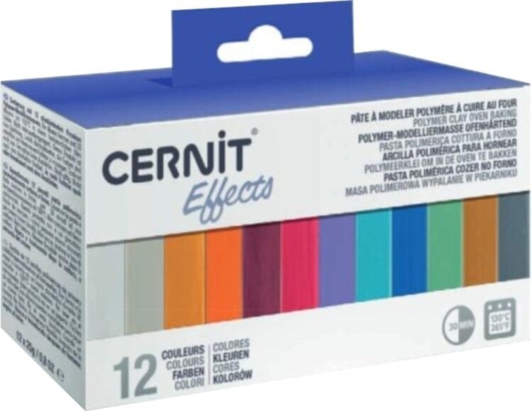 Πολυμερές υλικό Cernit Πολυμερές υλικό Effects 12 x 25 g