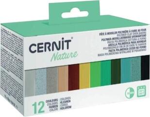 Polymer-Ton Cernit Polymer Clay Kit Polymer-Ton Nature 12 x 25 g