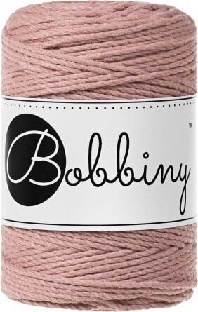 Cordão Bobbiny 3PLY Macrame Rope 1,5 mm Blush Cordão