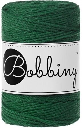 Cable Bobbiny 3PLY Macrame Rope 1,5 mm Pine Green Cable