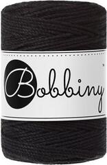 Kanap Bobbiny 3PLY Macramé Rope 1,5 mm 100 m Black Kanap