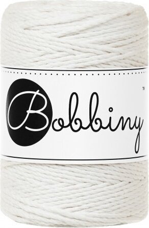 Cord Bobbiny 3PLY Macrame Rope 1,5 mm Off White Cord