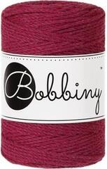 Șnur  Bobbiny 3PLY Macramé Rope 1,5 mm 100 m Wine Red Șnur 